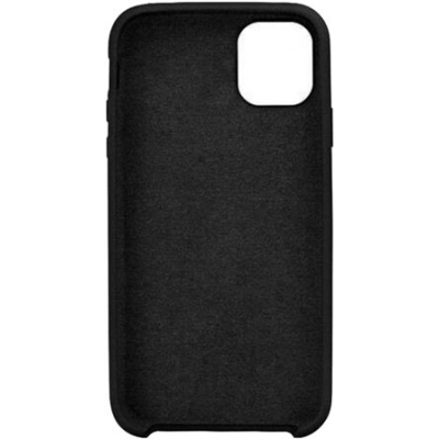 Чохол до мобільного телефона Drobak Liquid Silicon Case для Apple iPhone 13 Pro Black (707008)