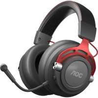 Навушники AOC GH401 50 мм Wireless/3.5мм/USB Multi Platform connect Black (GH401)