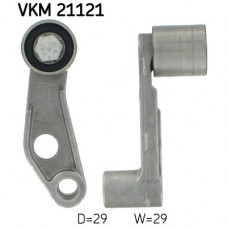 Ролик натягувача ременя SKF VKM 21121