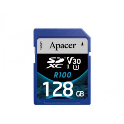 Карта пам'яті Apacer 128GB SD class 10 UHS-I U3 (AP128GSDXC10U7-R)