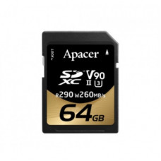 Карта пам'яті Apacer 64GB SD class 10 UHS-II U3 (AP64GSDXC10V9-R)