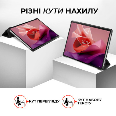 Чохол до планшета AirOn Premium Lenovo Tab P12 + Film black (4822352781107)