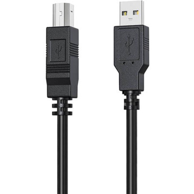 Кабель для принтера USB 2.0 AM/BM 1.5m HP (DHC-PT100-1.5M)