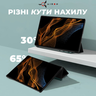 Чохол до планшета AirOn Premium Samsung Galaxy Tab S9 Ultra 14.6'' 2023 + Film black (4822352781111)