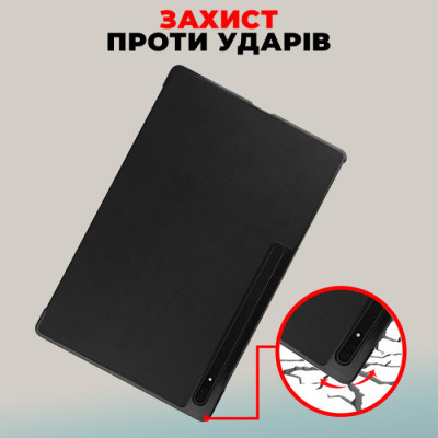 Чохол до планшета AirOn Premium Samsung Galaxy Tab S9 Ultra 14.6'' 2023 + Film black (4822352781111)