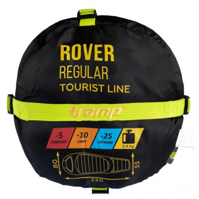 Спальний мішок Tramp Rover Regular Olive/Grey R (UTRS-050R-R)