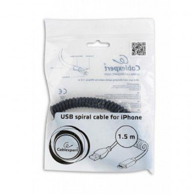 Дата кабель USB 2.0 AM to Lightning 1.5m Cablexpert (CC-LMAM-1.5M)