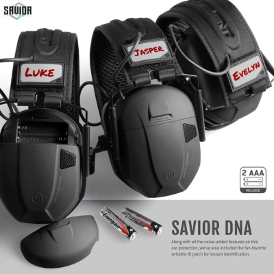 Навушники для стрільби Savior Apollo Black (EM-APPOLO-BLACK)
