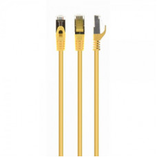 Патч-корд 20м S/FTP Cat 6A CU LSZH yellow Cablexpert (PP6A-LSZHCU-Y-20M)