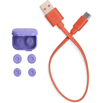 Навушники JBL Tune Flex 2 Ghost Purple (JBLTFLEX2GMAE)