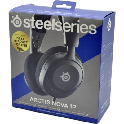 Навушники SteelSeries Arctis Nova 1P Black (61611)