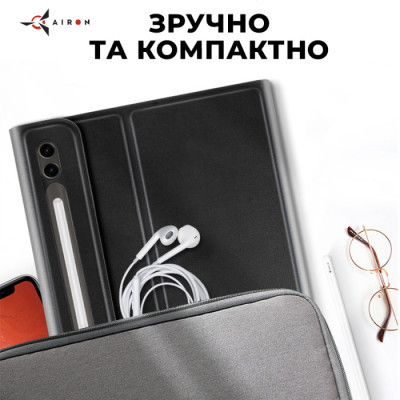 Чохол до планшета AirOn Premium Samsung Galaxy Tab S9 Plus 12.4'' 2023 + Bluetooth Keyboard (4822352781116)