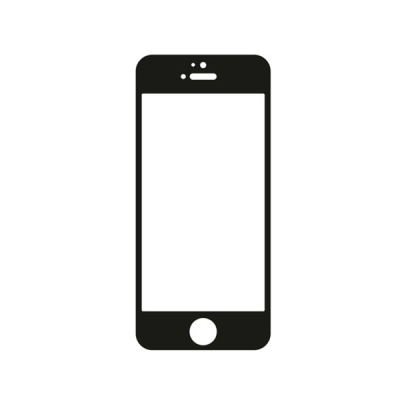 Скло захисне Intaleo Full Glue Apple IPhone 5 (1283126514661)