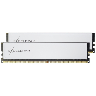 Модуль пам'яті для комп'ютера DDR4 32GB (2x16GB) 3200 MHz White Sark eXceleram (EBW4323222XD)