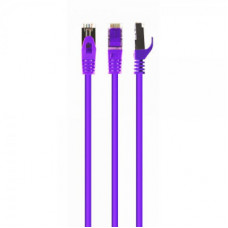 Патч-корд 30м S/FTP Cat 6A CU LSZH violet Cablexpert (PP6A-LSZHCU-V-30M)