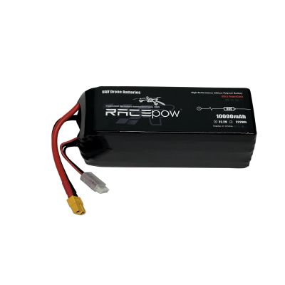 Акумулятор для дрона RacePow Lipo 6s 10000mAh 60C XT60 (10000mAh-6s-60C)