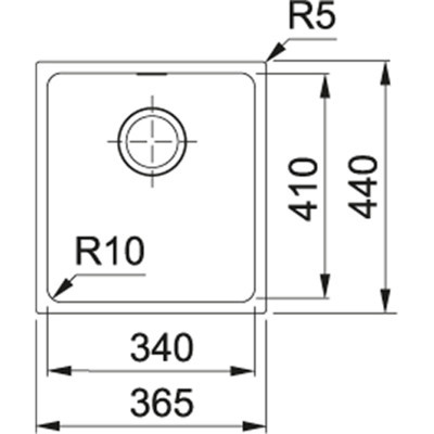 Мийка кухонна Franke Sirius SID 110-34 (144.0649.548)