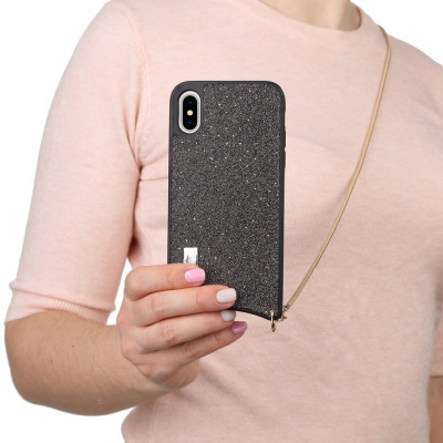 Чохол до мобільного телефона BeCover Glitter Apple iPhone Xs Max Gray (703648) (703648)