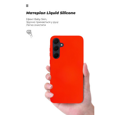 Чохол до мобільного телефона Armorstandart ICON Case Samsung A35 5G (A356) Red (ARM74321)