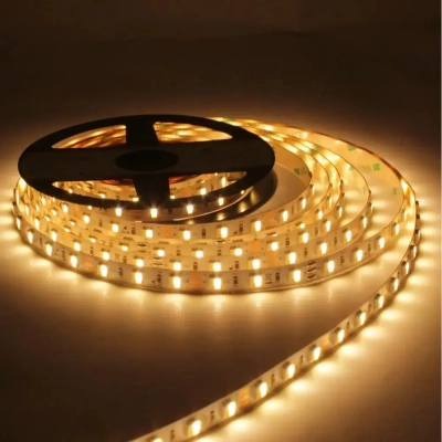 Світлодіодна стрічка LED-STIL 2700-6500K 12 Вт/м 5050 60 діодів IP33 12 Вольт 1200 lm двокольорова (DFP5050WW-60P-IP20-2W)