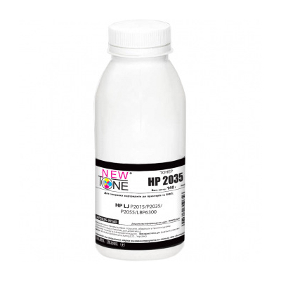 Тонер HP LJ P2015/P2035/P2055/LBP6300, 140г Black NewTone (HP2035-N140)