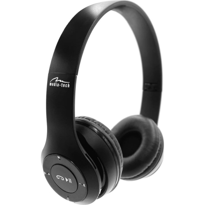 Навушники Media-Tech Epsilion Bluetooth Black (MT3591)