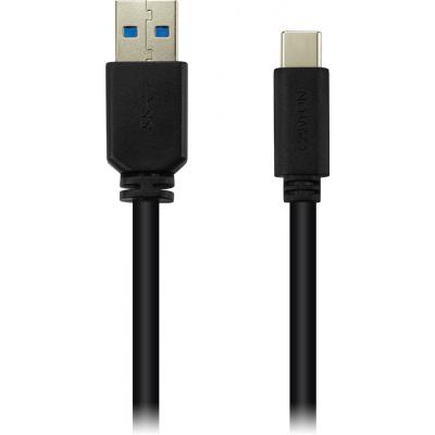 Дата кабель USB 3.0 AM to Type-C 1.0m 3A black Canyon (CNE-USBC4B)