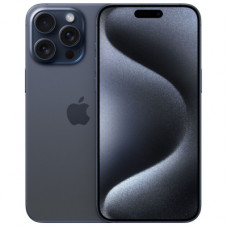 Мобільний телефон Apple iPhone 15 Pro 256GB Blue Titanium (MTV63)