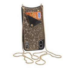 Чохол до мобільного телефона BeCover Glitter Wallet Apple iPhone Xs Max Gold (703622) (703622)