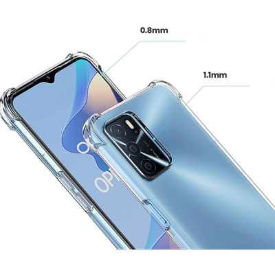 Чохол до мобільного телефона BeCover Anti-Shock Oppo A16 / A16s / A54s Clear (707343)