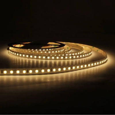 Світлодіодна стрічка LED-STIL 3000K 6 Вт/м 2835 128 діодів IP33 24 Вольта 850 lm тепле світло (DFP2835-128A3-IP33-24V)