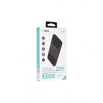 Батарея універсальна Gelius Pro Velcro GP-PBW1120 10000mAh Black (00000087399)