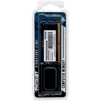 Модуль пам'яті для ноутбука SoDIMM DDR5 8GB 4800 MHz Patriot (PSD58G480041S)
