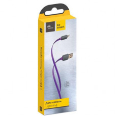 Дата кабель USB 2.0 AM to Lightning 1.0m Color Purple Florence (FDC-L1-2P)