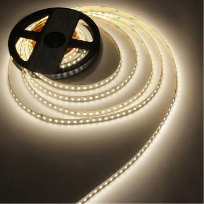 Світлодіодна стрічка LED-STIL 4000K 12 Вт/м 2835 128 діодів IP33 24 Вольта 1800 lm нейтральне світло (DFP2835-128B4-IP33-24V)