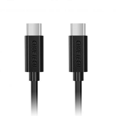 Дата кабель USB-C to USB-C 1.0m Choetech (CC0002)