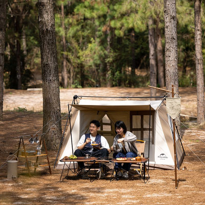 Намет Naturehike з навісом CNH22ZP029, світлий коричневий (6975641887829)