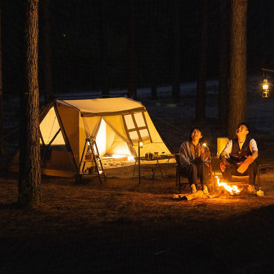 Намет Naturehike з навісом CNH22ZP029, світлий коричневий (6975641887829)