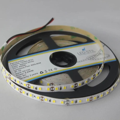 Світлодіодна стрічка LED-STIL 4000K 8,6 Вт/м 2835 120 діодів IP33 12 Вольт 800 lm нейтральне світло (LS2835-120B4-IP33)