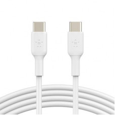 Дата кабель USB-С - USB-С, PVC, 1m, white Belkin (CAB003BT1MWH)