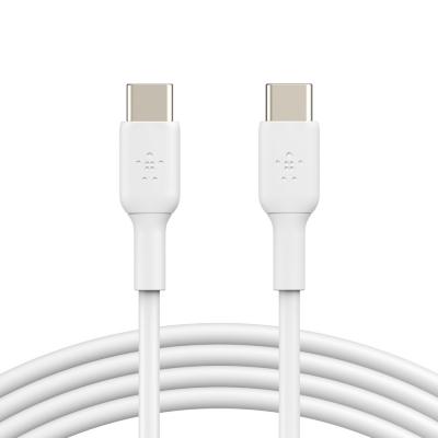 Дата кабель USB-С - USB-С, PVC, 1m, white Belkin (CAB003BT1MWH)