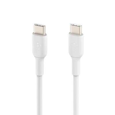 Дата кабель USB-С - USB-С, PVC, 1m, white Belkin (CAB003BT1MWH)