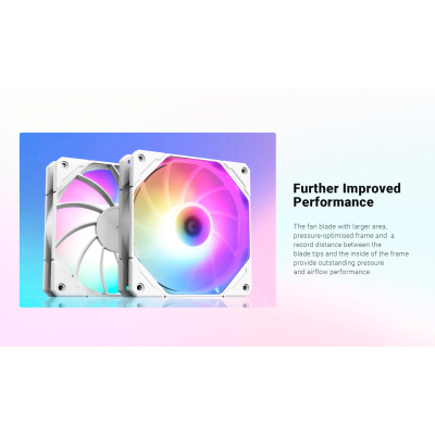 Кулер до корпусу ID-Cooling TF-12025-PRO ARGB TRIO WHITE