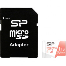 Карта пам'яті Silicon Power 1 TB microSDXC U3 A1 V30 4K UHD Superior 100R/80W + adapter (SP001TBSTXDV3V20SP)