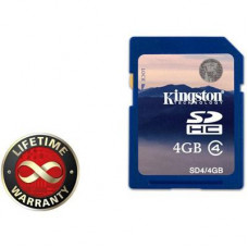 Карта пам'яті Kingston 4Gb SDHC class 4 (SD4/4GB)