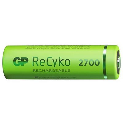 Акумулятор Gp AA R6 ReCyko battery 2600mAh AA (2700Series, 2 battery pack) (270ААHCE-EB2(Recyko) / 4891199186370)