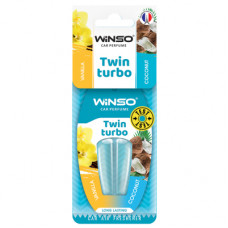 Ароматизатор для автомобіля WINSO Twin Turbo - Vanilla Coconut (538380)