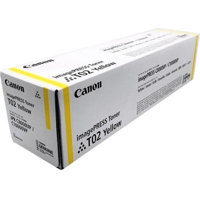 Тонер-картридж Canon T02 для iPRC10000/8000VP yellow (8532B001)