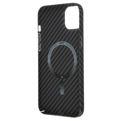 Чохол до мобільного телефона Armorstandart LikeCarbon MagCase Apple iPhone 14 Plus Black (ARM66364)