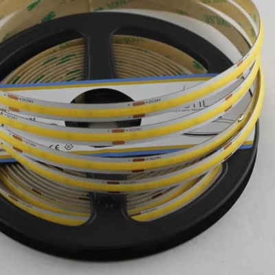 Світлодіодна стрічка LED-STIL 5000K 9 Вт/м COB 480 діодів IP33 24 Вольта 990 lm біле денне світло (UC5-24-480-8-90)